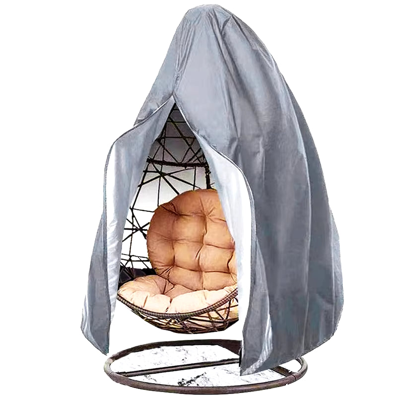 Patio Chair Cover Waterproof Dustproof Swing Chair Covers Egg Shaped Hanging Chair Dust Cover Protector Outdoor Garden Furniture