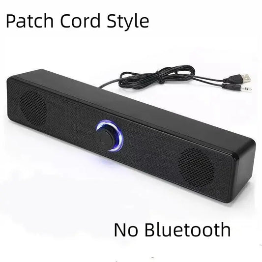 Wireless Bluetooth Speaker Pc Soundbar Wired Usb Powered Soundbar for Tv Pc Laptop Game Home Theater Surround Audio System 2024