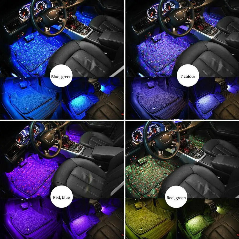 LED Car Atmosphere Lamp Wireless