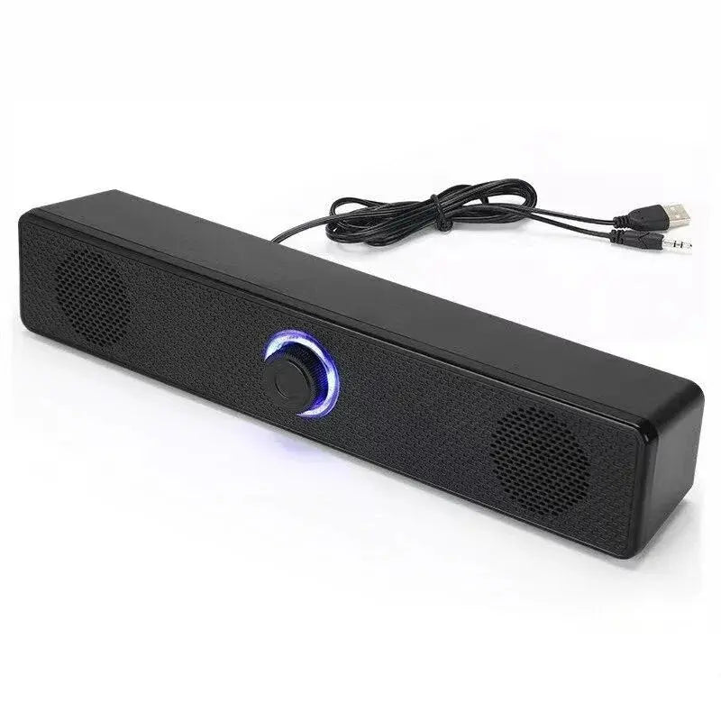 Wireless Bluetooth Speaker Pc Soundbar Wired Usb Powered Soundbar for Tv Pc Laptop Game Home Theater Surround Audio System 2024